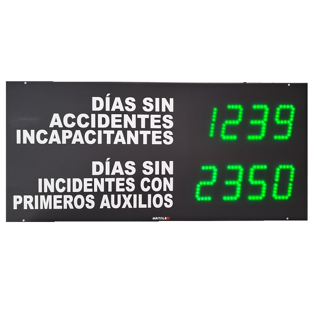Contadores de Días Sin Accidentes